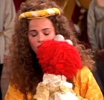 Keri Russell (Princess Charming) & ElmoCinderElmo