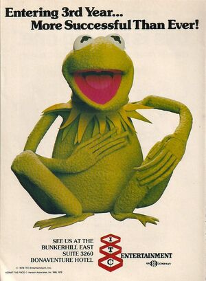 ITC print ad for The Muppet Show.