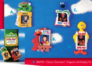 Enesco 1993 photo frame magnets