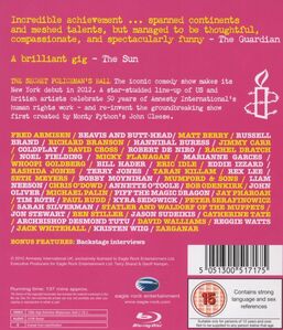 Blu-ray back cover, crediting "Statler & Waldorf of the Muppets"