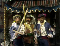 "Three Musketeers" (First: Episode 1052)
