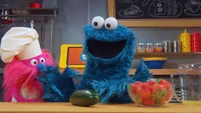 Cookie Monster's Foodie Truck: Watermelon Ice Pops