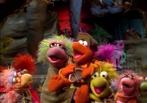 The Fraggles celebrate their Glory Song