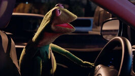 Kermit driving in The Muppets 2015 Presentation Pilot and "Walk the Swine"