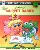 Giant Paint with Water Golden Books 1991