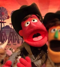 double dude in Cowboy the Musical