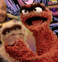 Grouch on Planet Scram