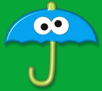 Umbrella Cookie Monster 2018