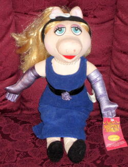 Miss Piggy Plush Doll Muppets Sababa Toy 16 inch