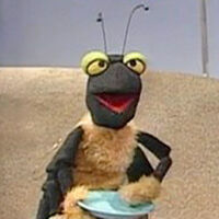 Bee waiter Sesame Street Episode 3670