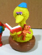 Big Bird in his nest at bedtime