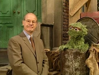 Oscar the Grouch and Harry Smith