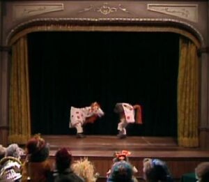 ...and for puppets to perform puppetry for puppets.