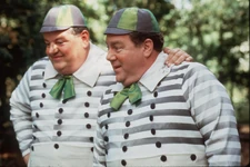 Wendt as Tweedledee (with Robbie Coltrane as Tweedledum) in the Creature Shop's Alice in Wonderland.