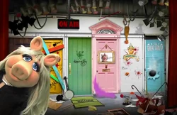 Miss Piggy asks you to cut it out; she's losing her beauty sleep.