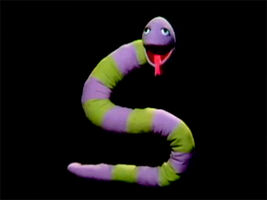 Sammy the Snake Sesame Street