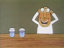 Cartoon glasses vs glasses