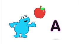 "A - Apple Song" (First: Episode 4197) Video: Learning Letters with Elmo