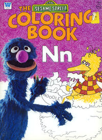 The Sesame Street Coloring Book Carol Nicklaus 1976