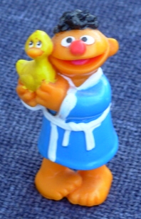 Ernie with Rubber Duckie