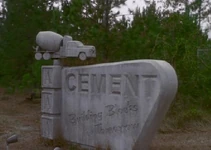 "cleverly disguised as a cement factory"