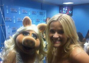 Piggy and Reese Witherspoon