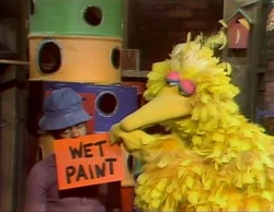 18+ Sesame Street Wet Paint