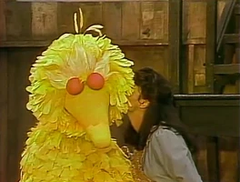 Sonia Manzano (Maria) & Big BirdSesame Street Episode 1197
