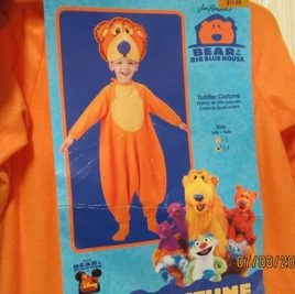 Bear in the Big Blue House Halloween costumes (Disguise) | Muppet Wiki ...