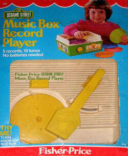 Fisher-Price Classic Music Box Record Player