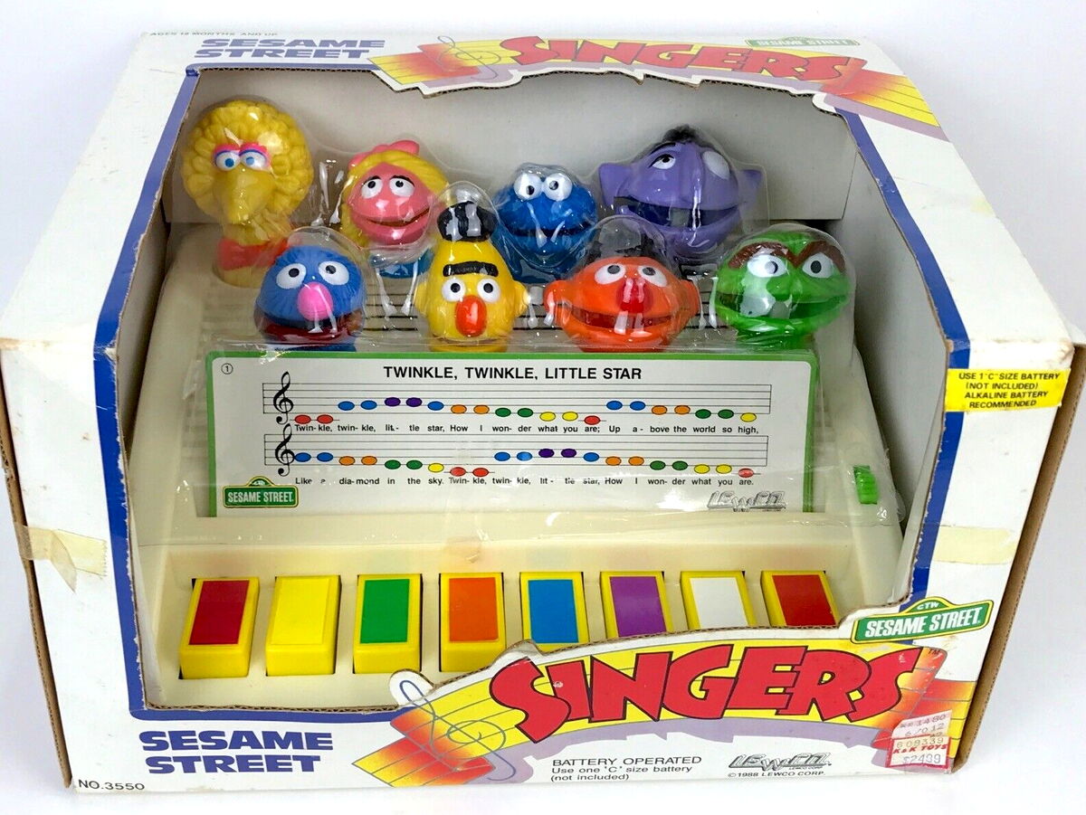 Sesame street piano toy hot sale