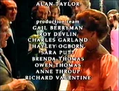 Wisdom (on the left), Richard Hunt, Kermit, Jim Henson, and Princess Margaret, Countess of Snowdon from the 1988 Children's Royal Variety Performance.