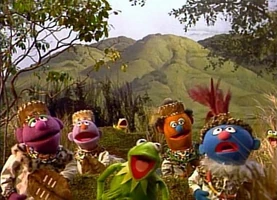 African chorusvoiced by Ladysmith Black Mambazo Sesame Street "African Alphabet"