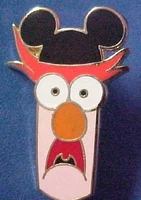 Muppets with Mouse Ears - Mini Pin Boxed Set August 31, 2008 (Disneyland) September 9, 2008 (WDW)