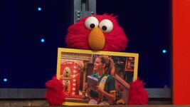 Frankie is name-dropped as a camera operator for The Not-Too-Late Show with Elmo in episode 107.