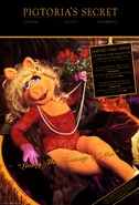FebruaryMiss Piggy as a model for Pigtoria's Secret (Victoria's Secret)