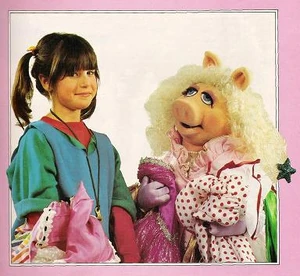 Soleil Moon Frye and Miss Piggy