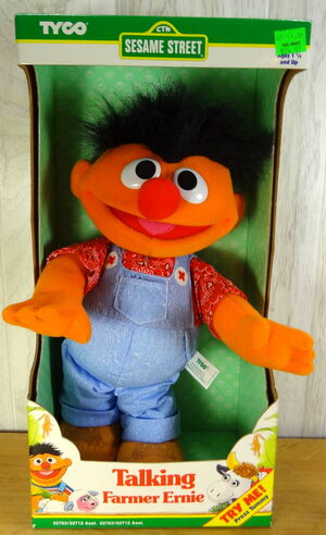 Talking ernie doll store