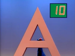 Grover: Thirty Seconds On the Letter A (First: Episode 3640)