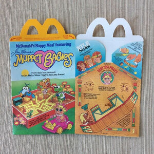 Muppet Babies Happy Meal box 01a