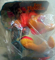 Rosy (Red) Fraggle plush from Spain