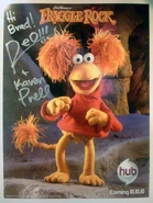 SDCC2010-RedFraggleAutograph.jpg (167 KB) Autographed "The Hub" ad from Comic-Con 2010