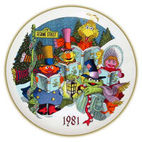 Collectible plate (1981)