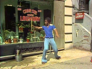  parodies  in a -esque strut down the street: "