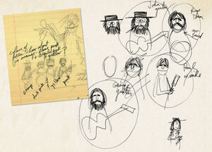 Beatles jim sketches