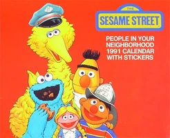 The Sesame Street People in Your Neighborhood 1991 Calendar 1991