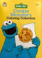 Cookie Monster's Coloring Collection 1990