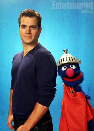 Henry Cavill and Super Grover