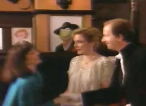 Kermit's caricature in "The Case of the Unkidnapping"