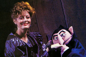 Susan Sarandon and the Count.
